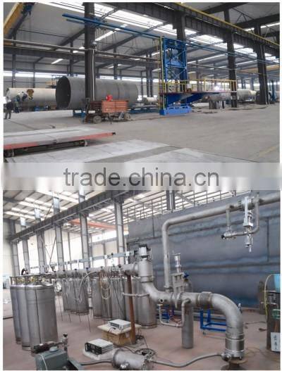 vertical liquid nitrogen oxygen storage tank