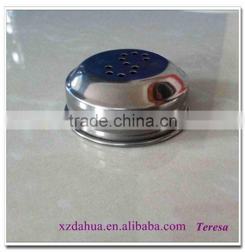 wholesale 43mm salt and pepper bottle shaker plastic lid