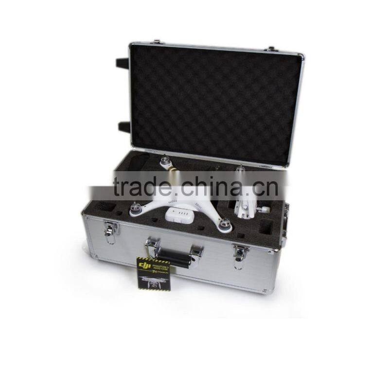 DJI Phantom 3 Professional Advanced RC Alloy Rolling Travel Hard Box Carry Case