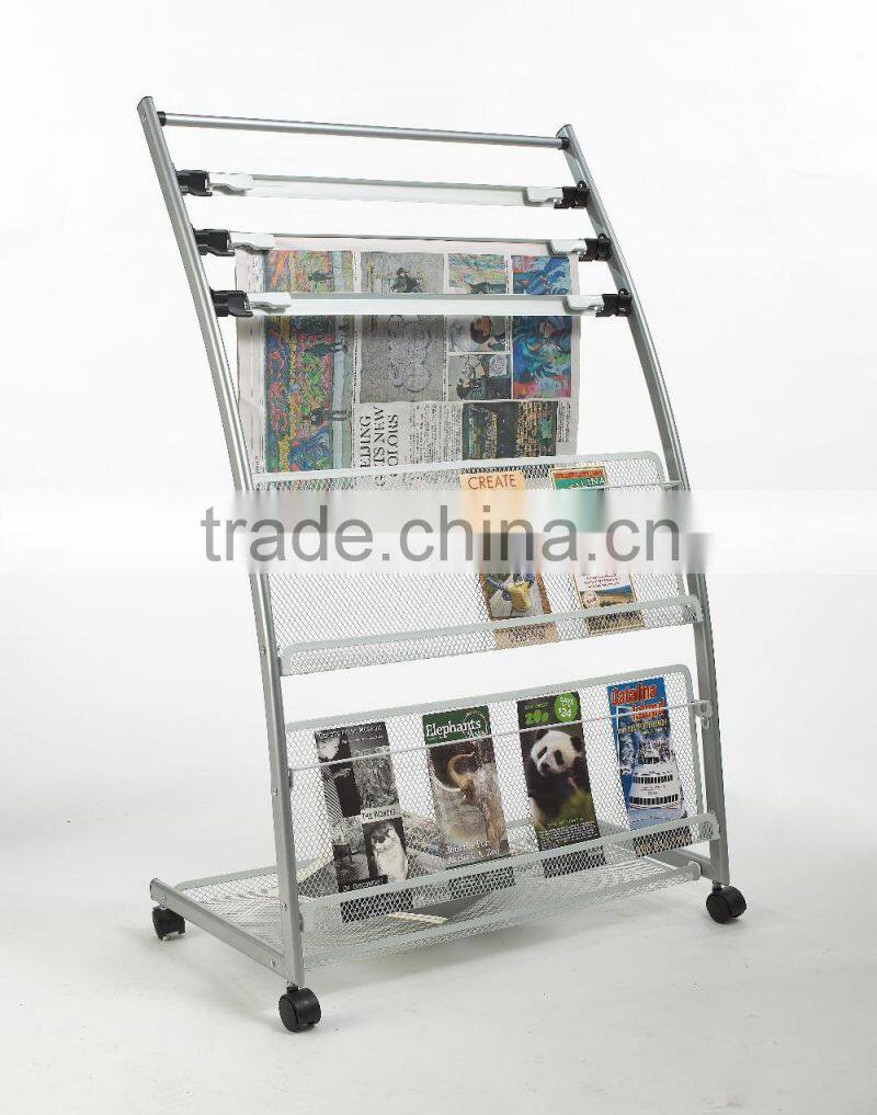 Modern newspaper rack hotel