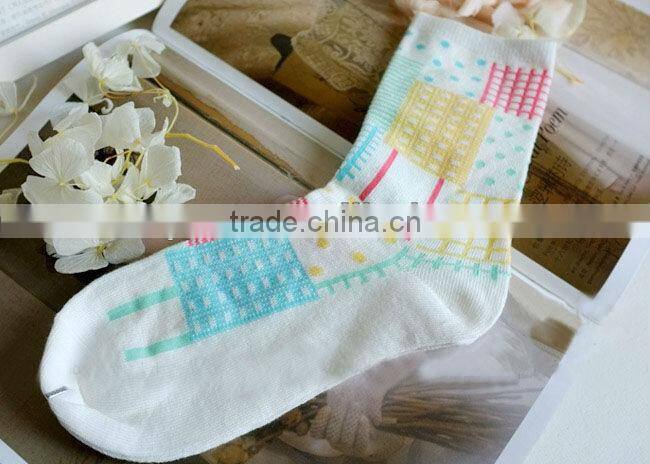 New South Korean pop candy color socks cotton socks female socks
