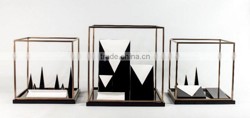 2016 luxury jewelry display bust counter top jewelry display set