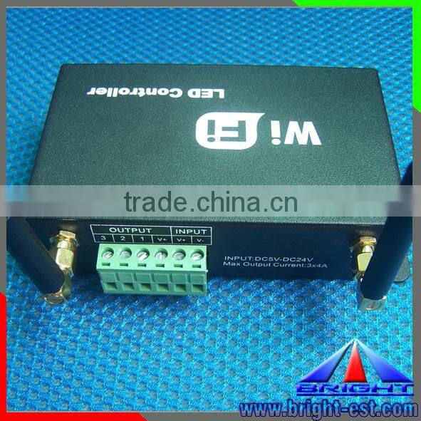 4 CH*3A LED Amplifier remote,DC12V RGB Amplifier