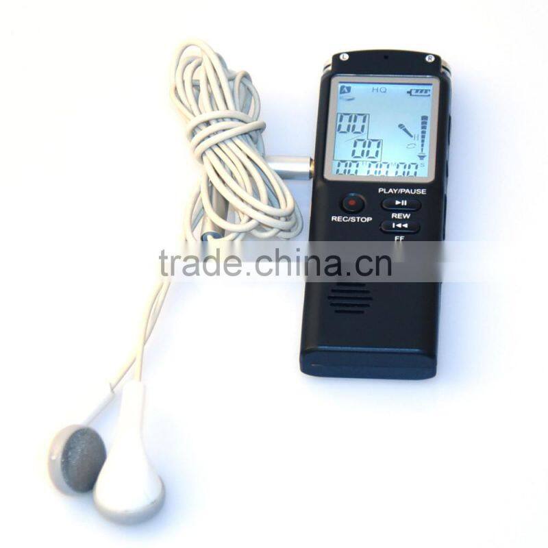 Dot Matrix LCM Screen Portable Voice Recorder Model Q12