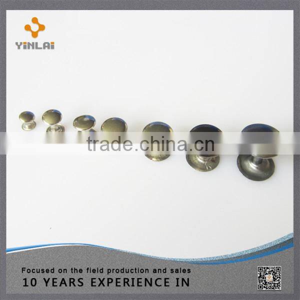 7mm double cap rivet,clothing rivet