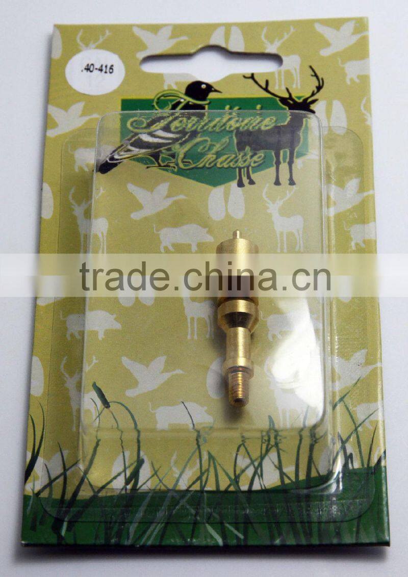 High Quality Brass Loading & Cleaning Jag Tip .22-.50Cal. external thread 8-32 Wholesale