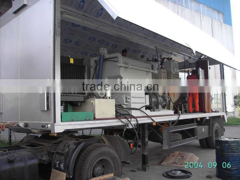 truck for medical waste treatment