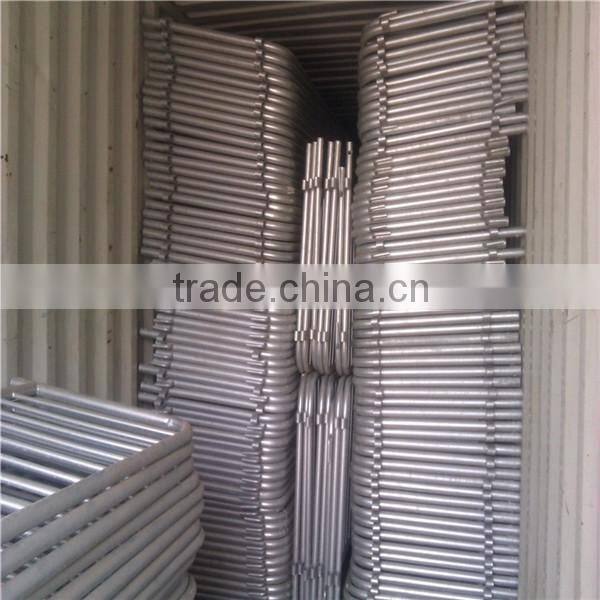 Hot dipped galvanized anping pedestrian metal traffic crowd control barrier