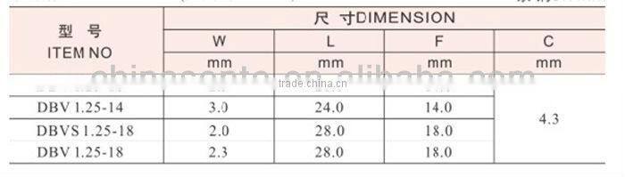 cable electronics copper insulated blade terminal connector