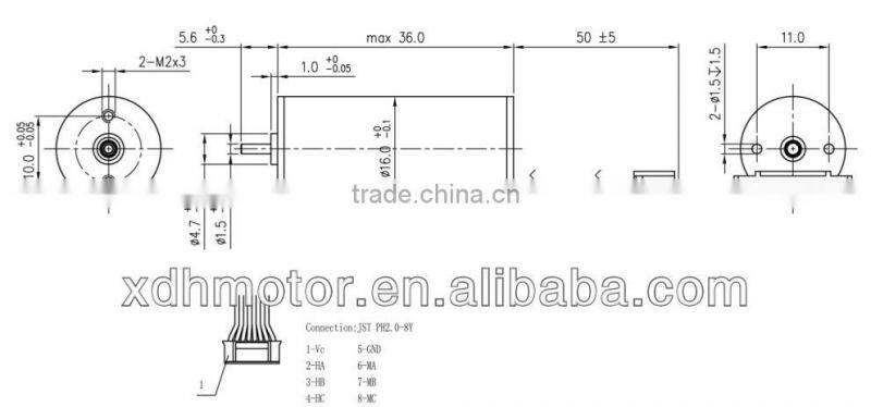 16mm dc micro gear motor high speed and controller