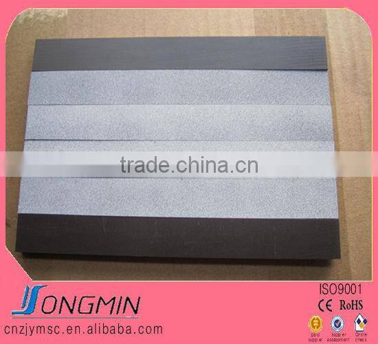 strong calendaring flexible rubber magnetic strip with paint spraying