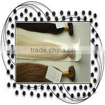PREETY remy hair extension clip on dark blonde