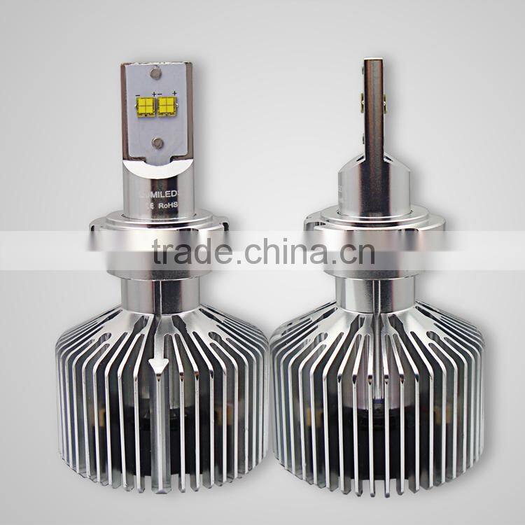 5G LED Light Leader 45W Auto Led Bulb, 4500LM Led Car Auto Conversion Kit D2 Led Head Lamp 6000K Xenon White 11V-30V