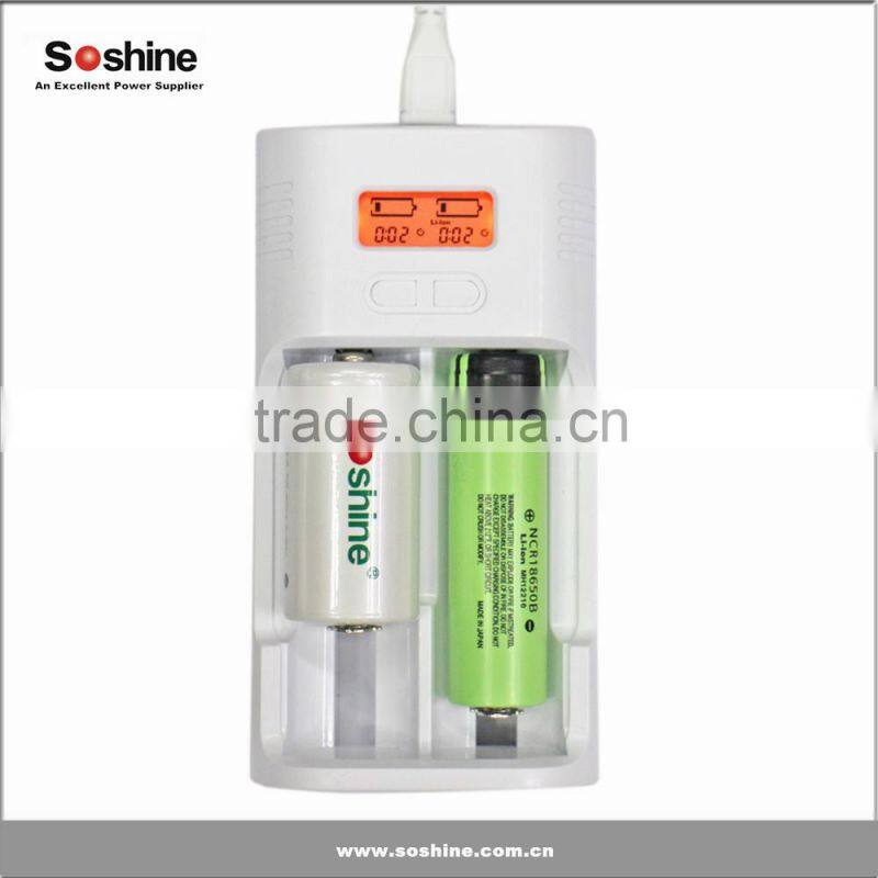 China wholesale newest lithium li-ion rechargeable 18650 battery charger with honest price