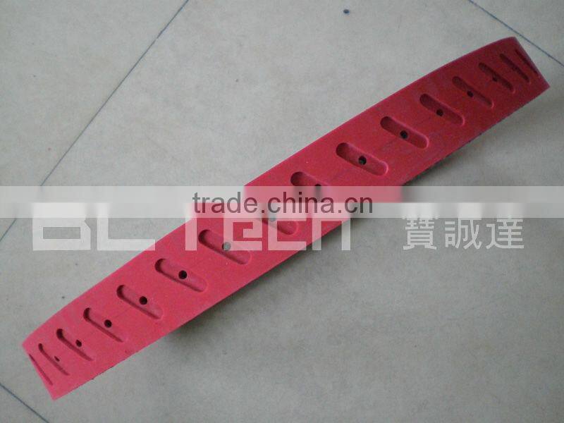 Timing belt for packing machine - Elliptical holes