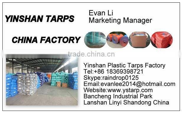 Make-to-order PE Tarp fabric wholesale tarpaulin with eyelet Striped Tarpaulin