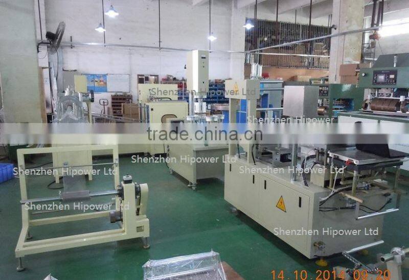 Automatic PVC Cylinder Forming Machine, PET Cylinder Making Equipment,PVC Round Tube Box Production Line