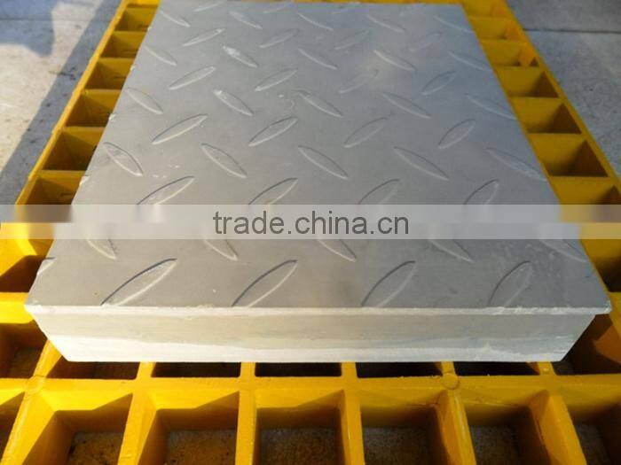 fiberglass frp grating panel, cell 38*38mm mesh size