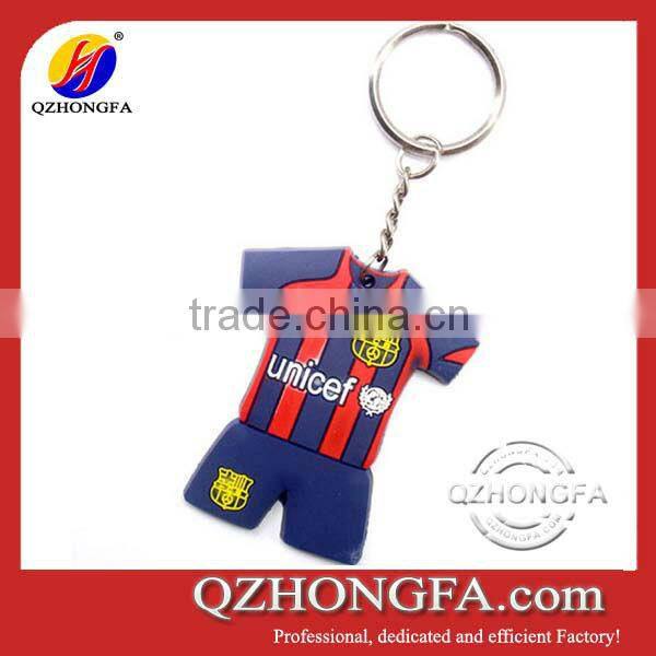 2014 Brazil World Cup Brazil T-shirt 3D PVC Key Ring