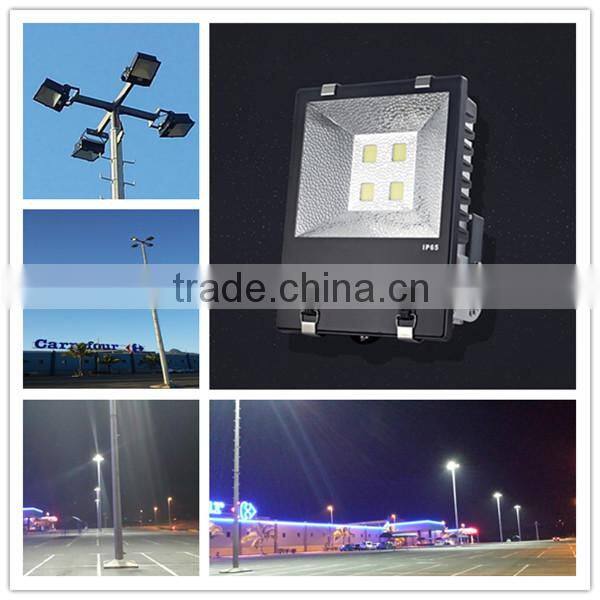top quality Bridgelux COB LEDs 240w flood light led street light IP65, having project pictures for reference