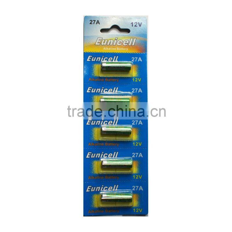 High Quality and High performance 12v dry cell non rechargeable battery 27A