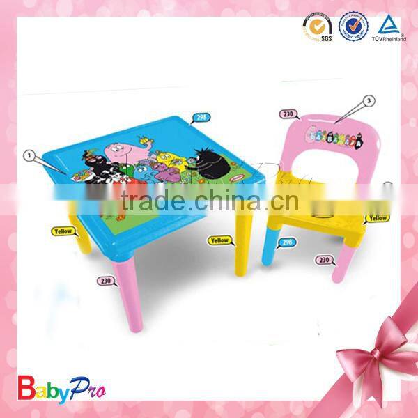 2015 Hot Sale Promotional Kids Plastic Folding Table And Chair Children Table And Chair
