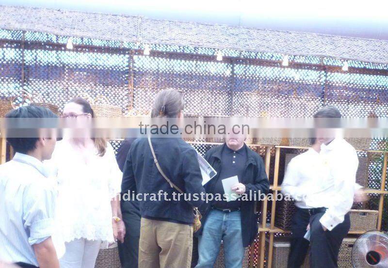 2015 New Product Water Hyacinth Document Rack for Home Decoration and Furniture