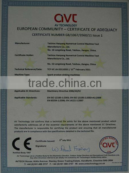 low price sinker edm D7160