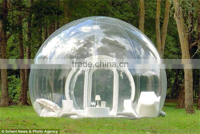 cheap inflatable transparent bubble tent dome tent for sale