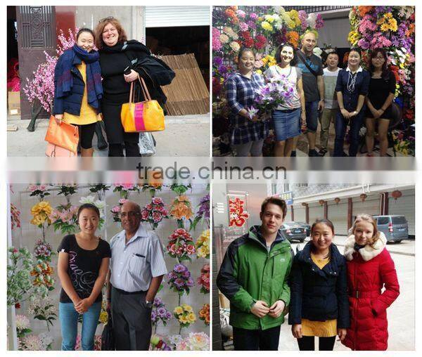 Home decoration 5 heads silk peony flowers wholesale