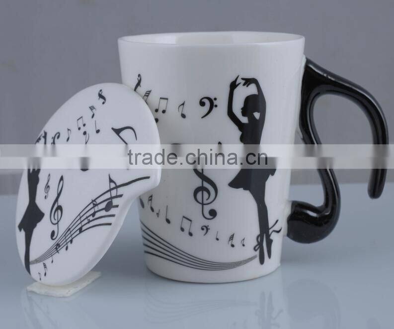 2016 Dedo Music Gifts Made in china Environmental protection material music note mugs