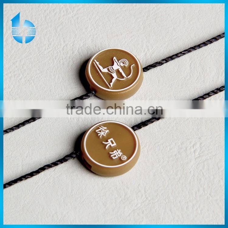 Wholesale in stock white black garment common string tag