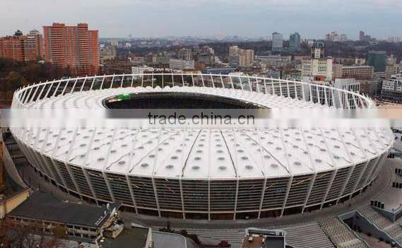 PVDF Unique modelling sport stand environmental architecture membrane structure engineering