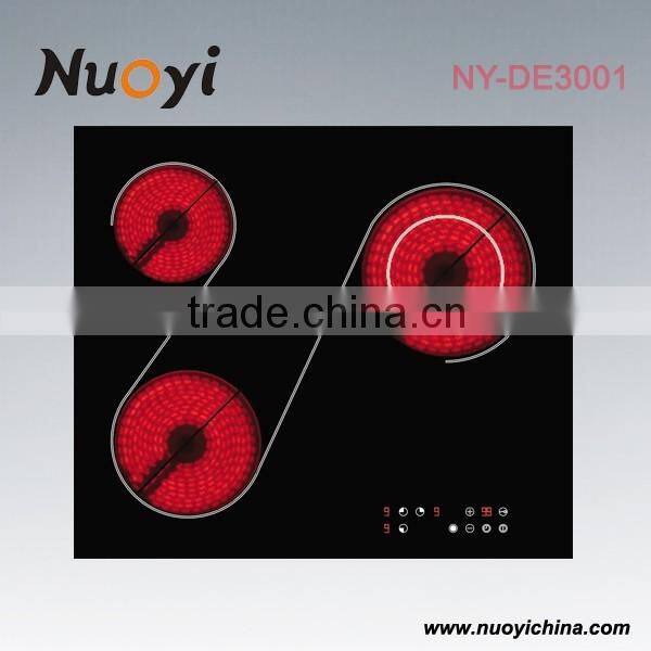 New kitchen home appliances cheap glass plate ceramic cooking stoves with ce certificate