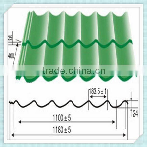 1100 Step Profile Steel Roofing Roll Forming Machine