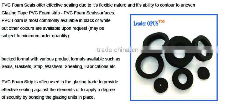 Global Gasket Solution Die Cutting Self Adhesive PVC Foam Seal Gasket