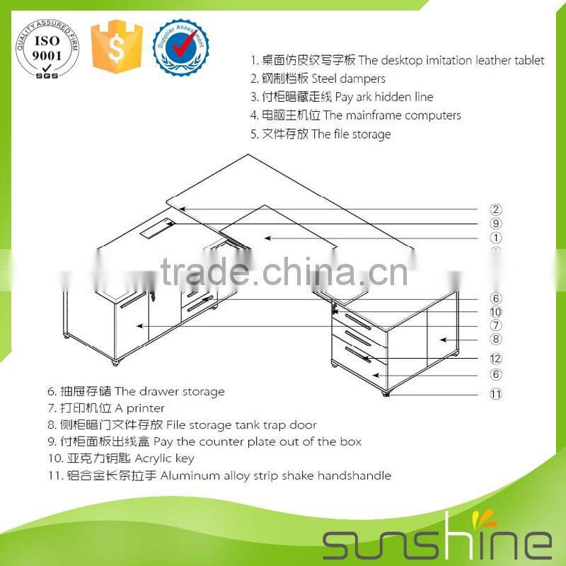 Office furniture from China executive desk