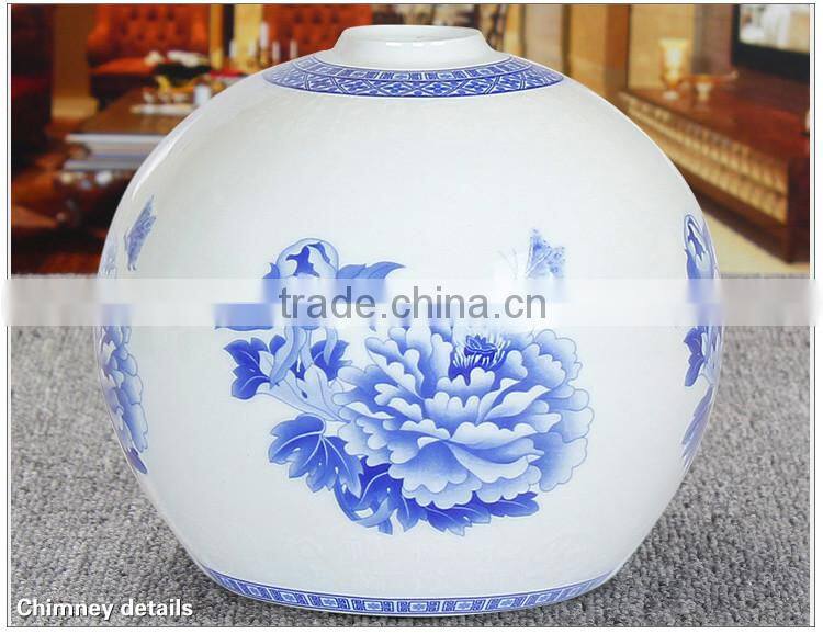 Jingdezhen blue and white porcelain celling home decoration light
