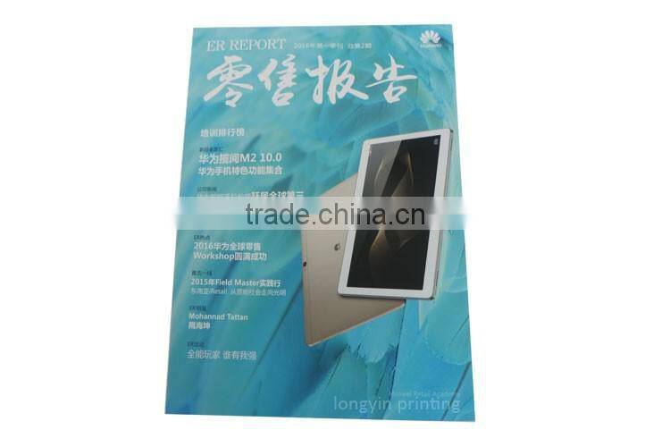 Full color printed custom cheap magazine, photo album printing