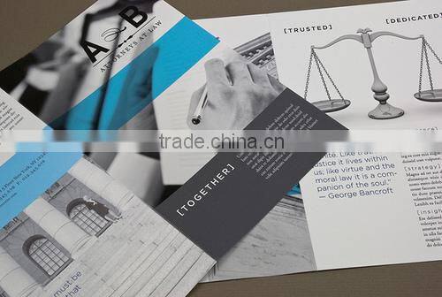 high quality colorful printing leaflet and flyers printing