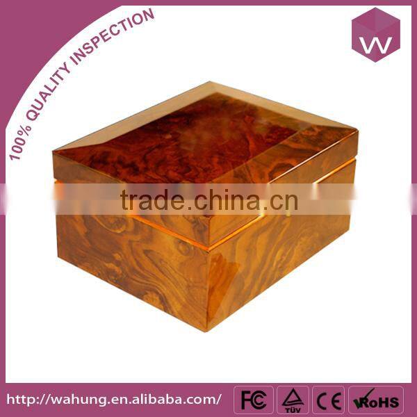 Wooden gift boxes, high glossy gift box packaging (WH-0795)