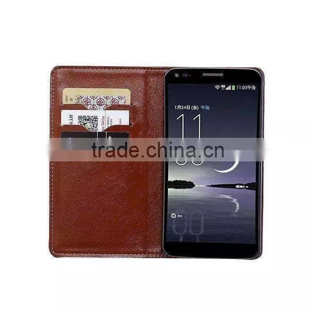 Crazy Horse Auto Closed Case for LG G4