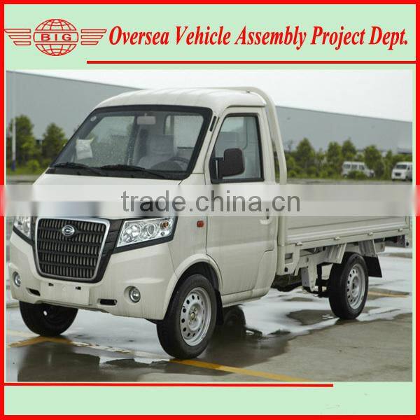 assemble 1000cc 2WD mini cargo truck with SKD/CKD parts
