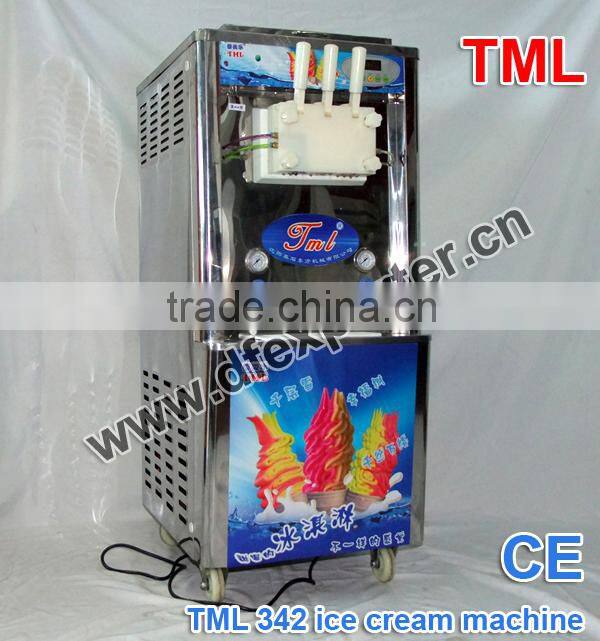 TML342 brand rainbow high quality ice cream machine