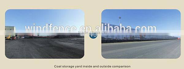 WF-AF008 prefabricated wind fence corrugated steel fence from China supplier