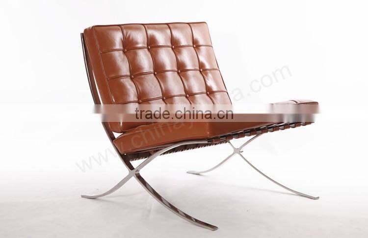 High quality modern furnituer Knoll replica chair Barcelona chair