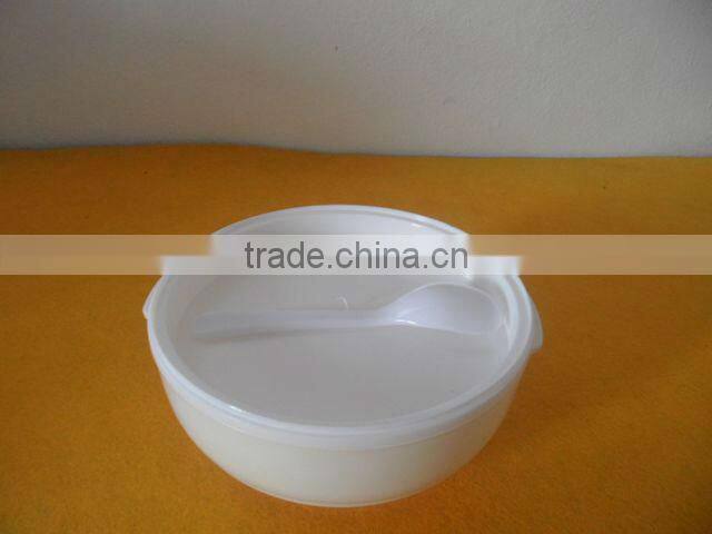 Plastic monolayer bento box