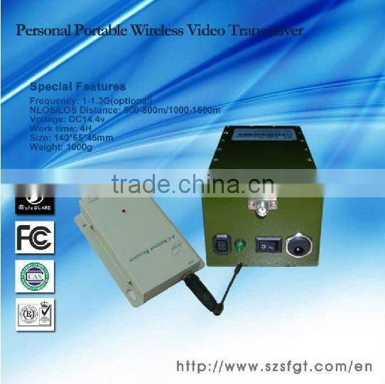 Manpack Military Wireless Backpack Transmitter with Batteries