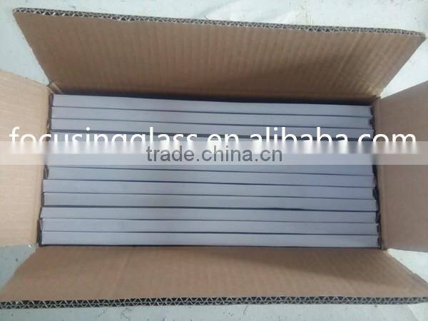 2 pieces/set tempered glass cup coasters with Eiffel Tower