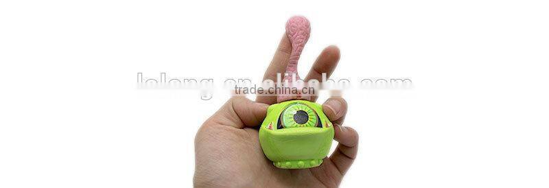 OEM 2015 new arrival kids toys finger shooters big eyes monster toys eva balls manufacture